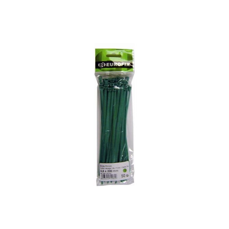 BRIDA NYLON VERDE 200X3,6 ( CENT. )