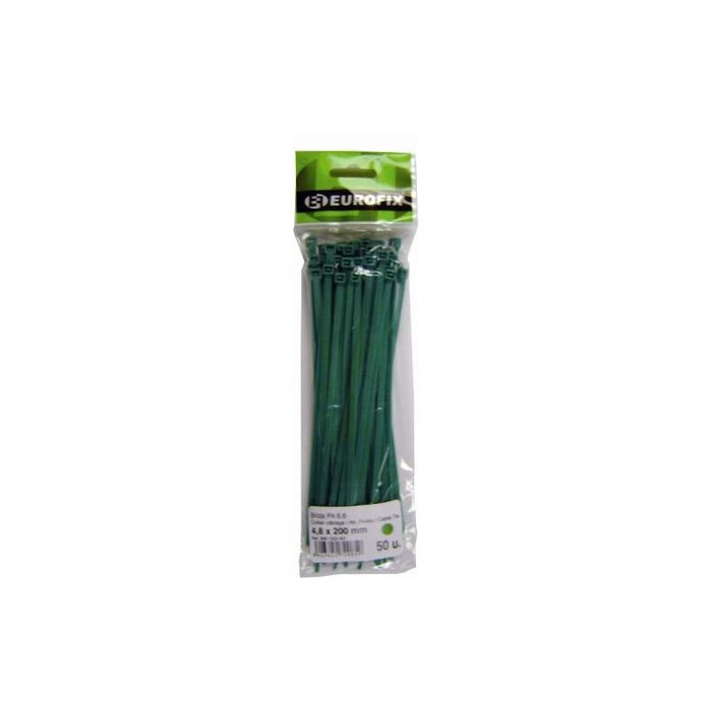 BRIDA NYLON VERDE 290X4,8 ( CENT. )