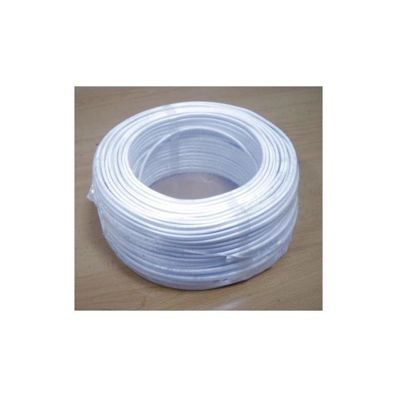 CABLE H03VVH2-F 2X0.75 MM. BLANCO ( M. )