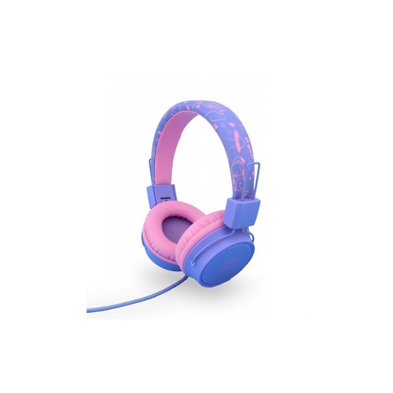 AURICULARES INFANTILES SAFE CABLE ROSA LILA