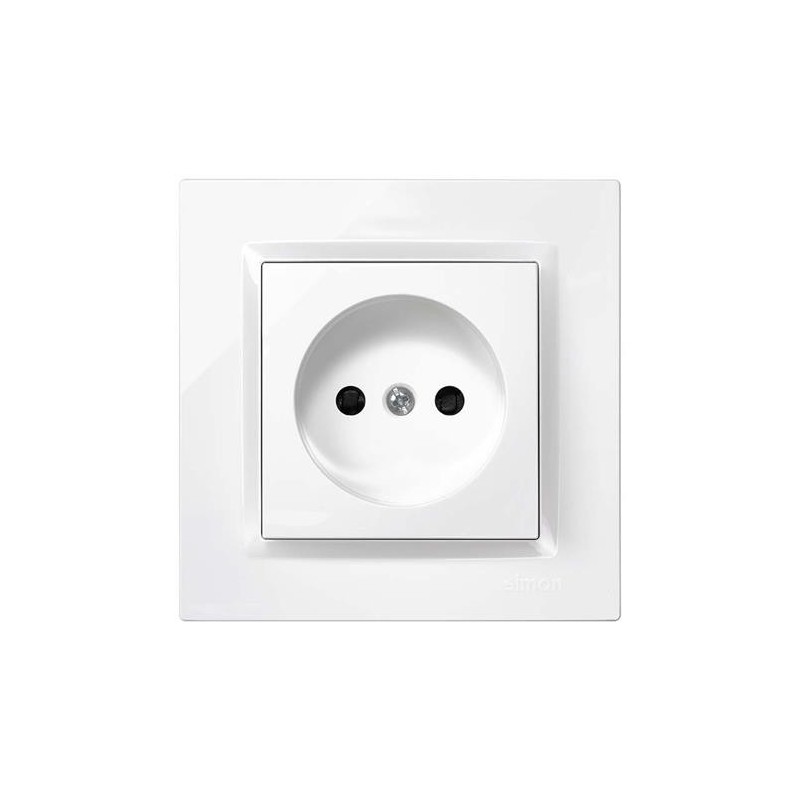 ENCHUFE BIPOLAR BLANCO. SERIE 10 F1090444030