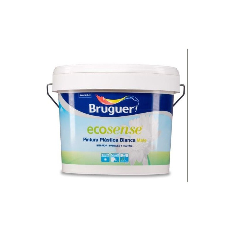 PINTURA PLASTICA ECOSENSE MATE BLANCO 15L 5133372