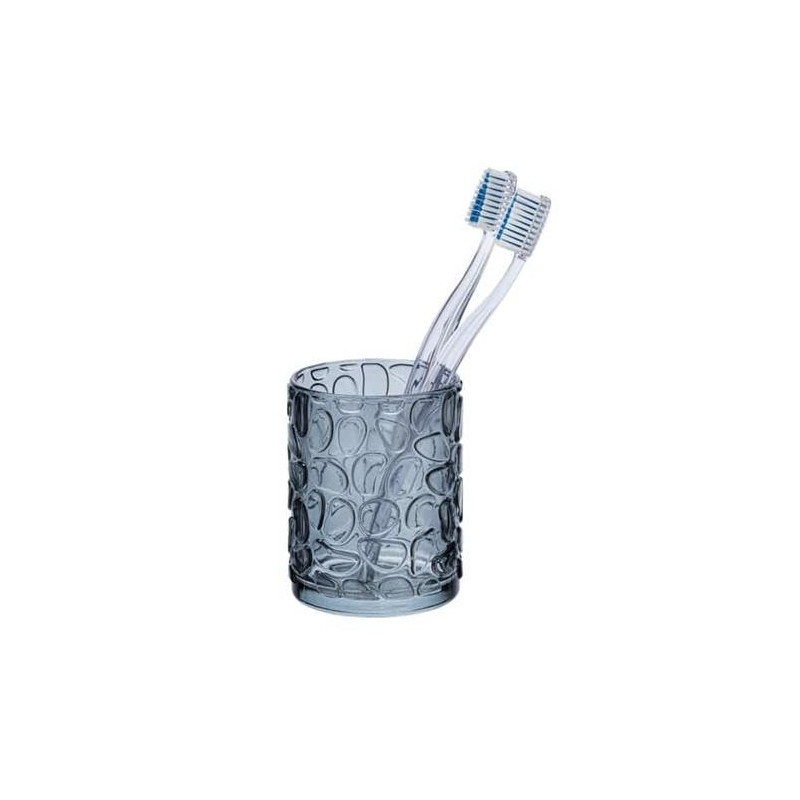 VASO DE DIENTES VETRO, GRIS 24386