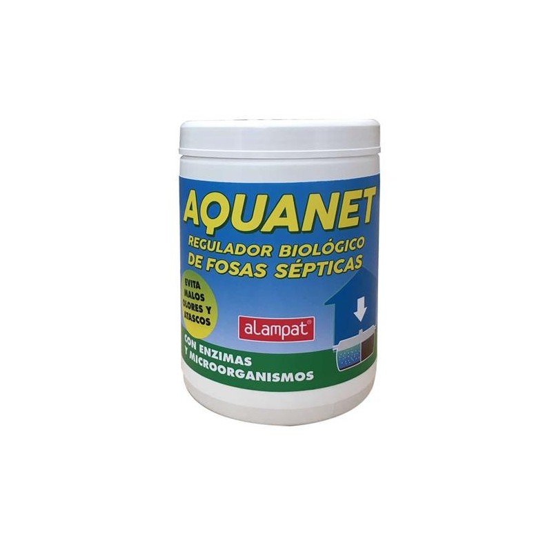 REGULADOR BIOLOGICO FOSAS SEPTICAS 600GR.AQUANET