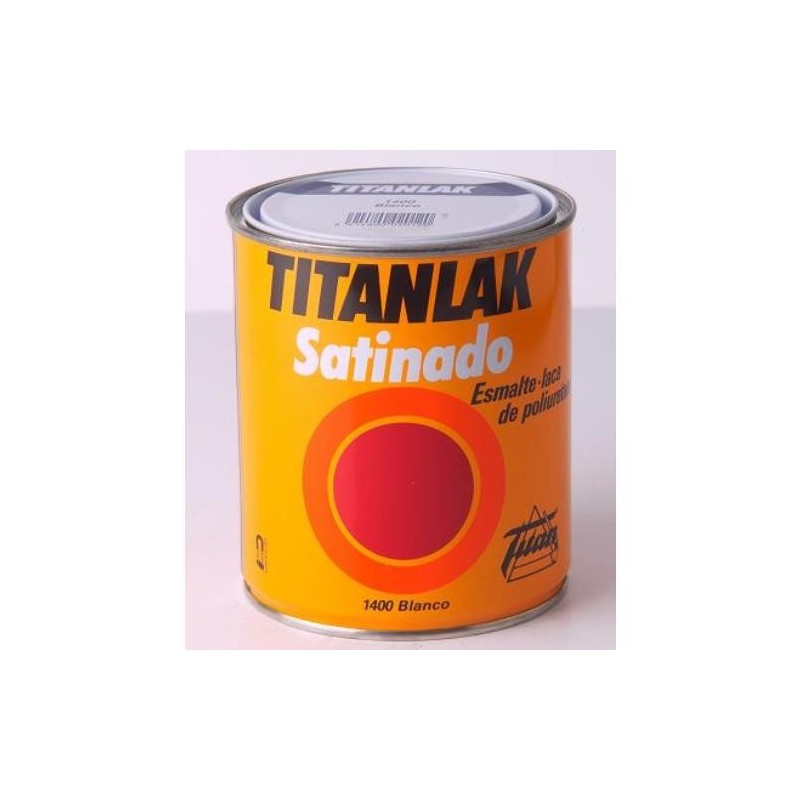 ESMALTE SINTETICO TITANLAK BLANCO SATIN. 125ML