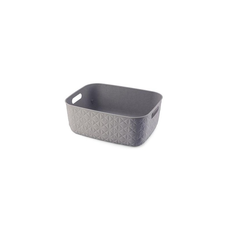 CESTA SOFTEX M 12,5L GRIS CLARO 258715