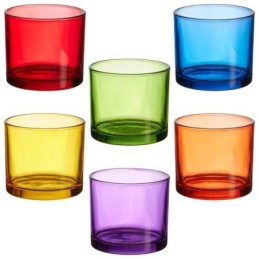 SET 6 VASOS 160 ML COLORES...