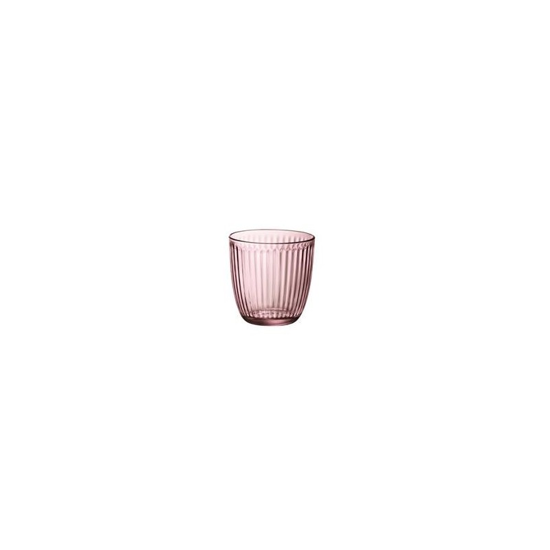 SET 6 VASOS 30CL LINE PINK 5403