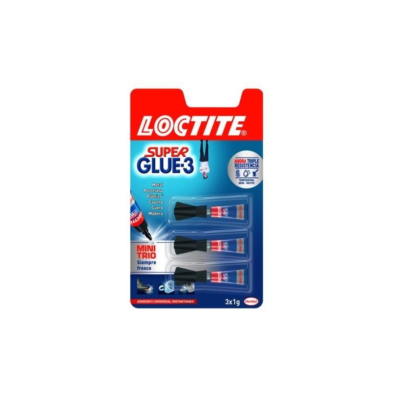 PEGAMENTO SUPER-GLUE3 3X1 GR. MINITRIO