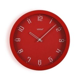 RELOJ PARED ROJO 30CM