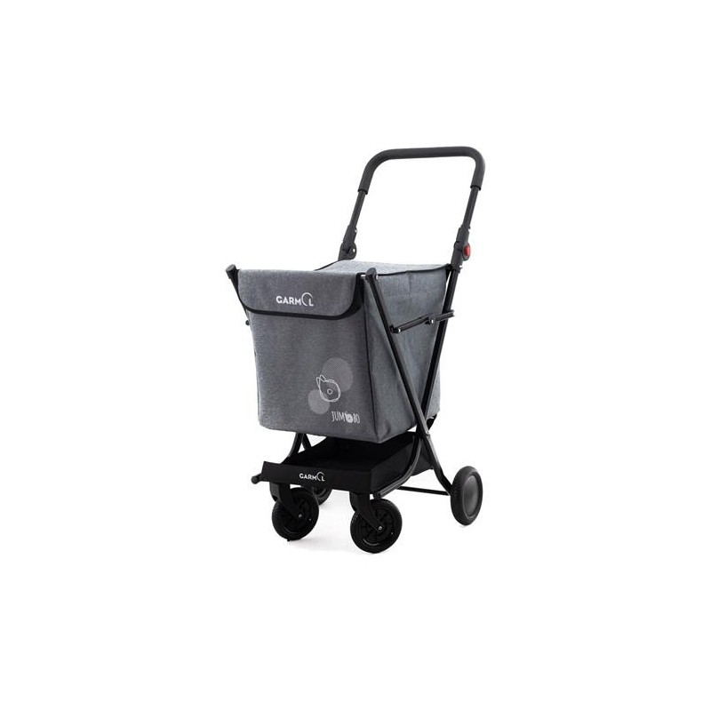 CARRO COMPRA MINIJUMBO JASP C-800 GRIS 48 LITROS