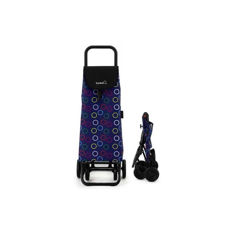 CARRO COMPRA G4P POP ESTAMPADO 55L. PLEGABLE