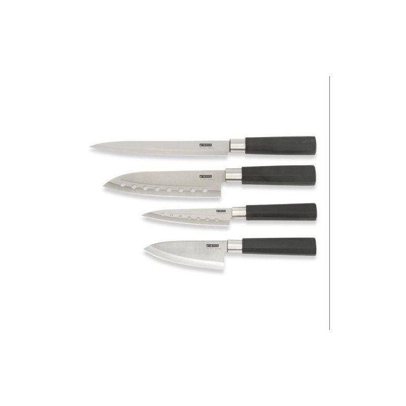 SET 4 CUCHILLOS JAPONESES SOLID+