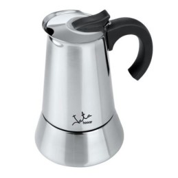 CAFETERA INOX 4 TAZAS ODIN...