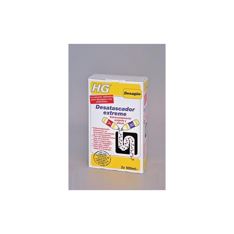 DESATASCADOR TUBERIA XTREME 2X500 ML.