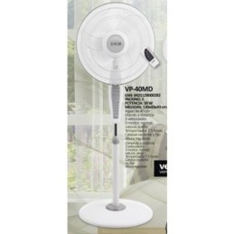 VENTILADOR DE PIE 40 CM C/...