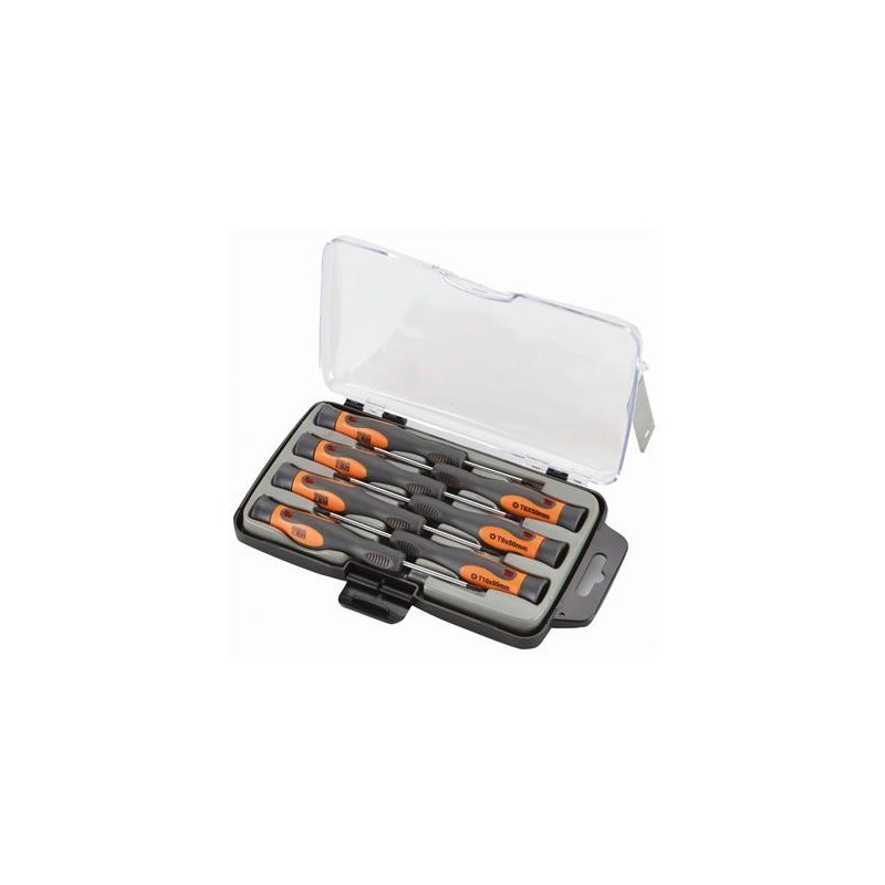 JUEGO 7 DESTORNILLADORES PRECISION ALYCO ORANGE