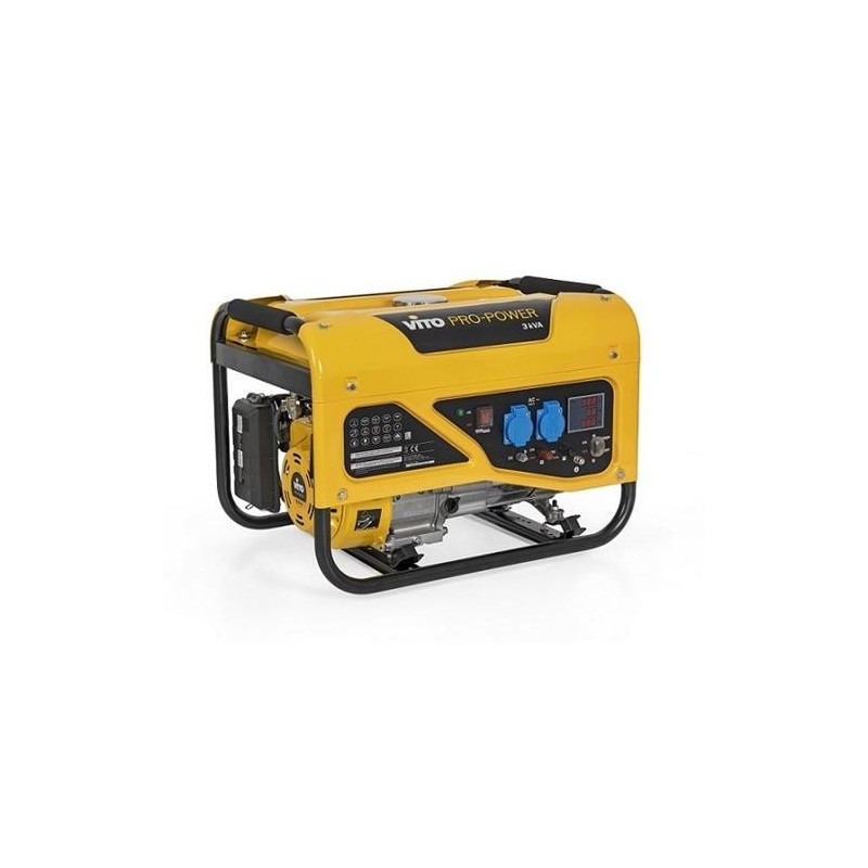 GENERADOR MONOFASICO 3KVA 2500W 6,5CV 196CC