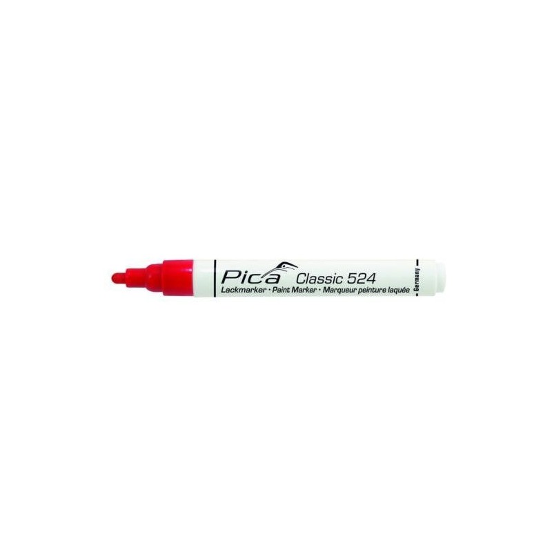 MARCADOR PERMANENTE PICA CLASSIC ROJO