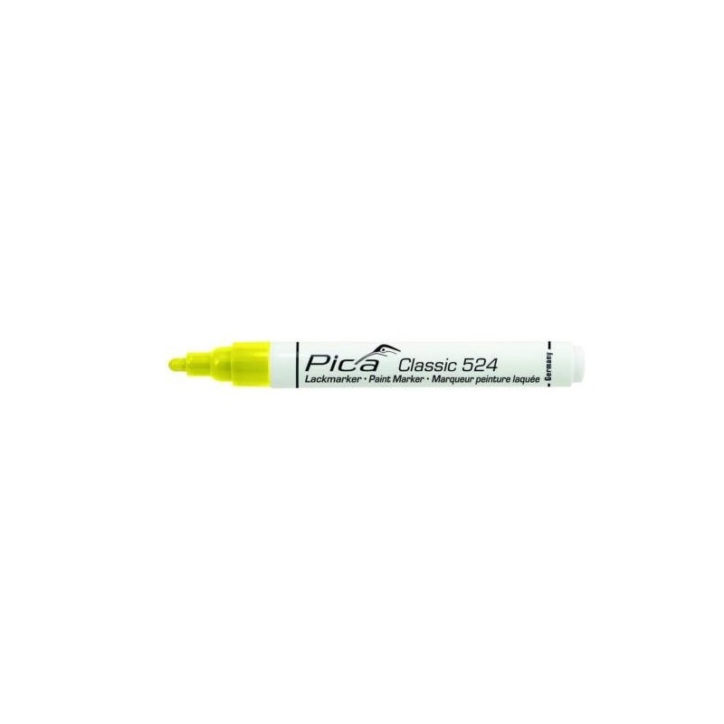 MARCADOR PERMANENTE PICA CLASSIC AMARILLO