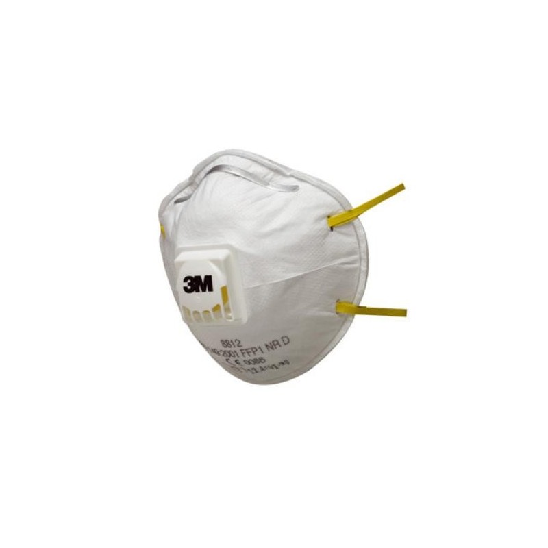 MASCARILLA DESECHABLE FFP1 CON VALVULA (CAJA-10)