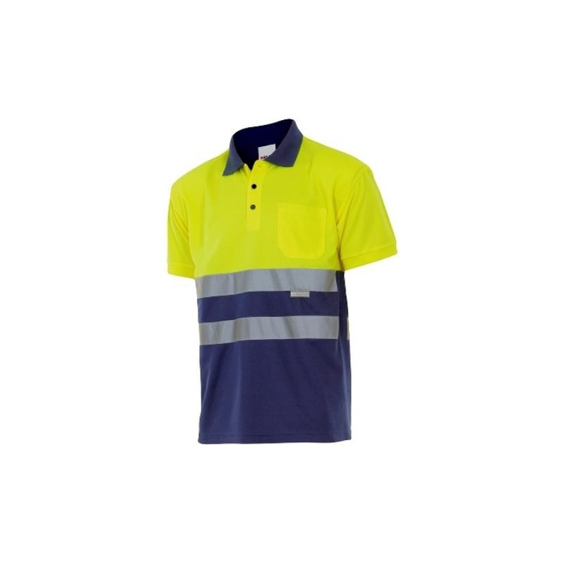 POLO BICOLOR ALTA VISIBILIDAD M/CORTA 173 70 T- XL