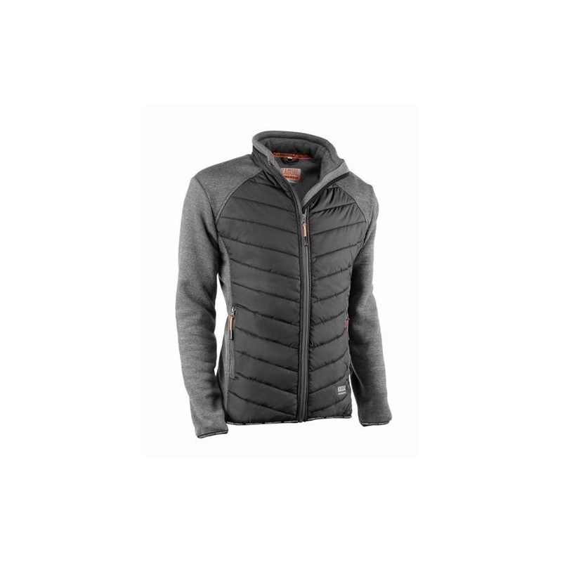 CHAQUETA ACOLCHADA TIFON GRIS T.M 2894G