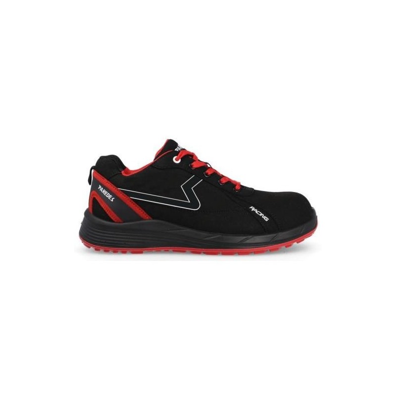 ZAPATO SEG. S3 ALONSO NEGRO-ROJO T-40