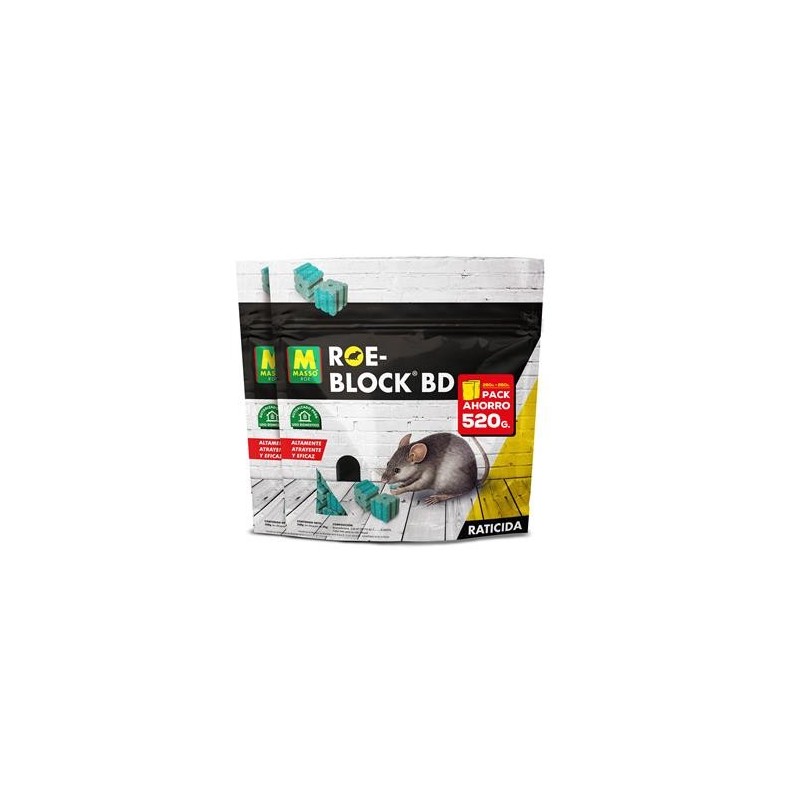 RATICIDA ROE-BLOCK 260 + 260 GR 231535