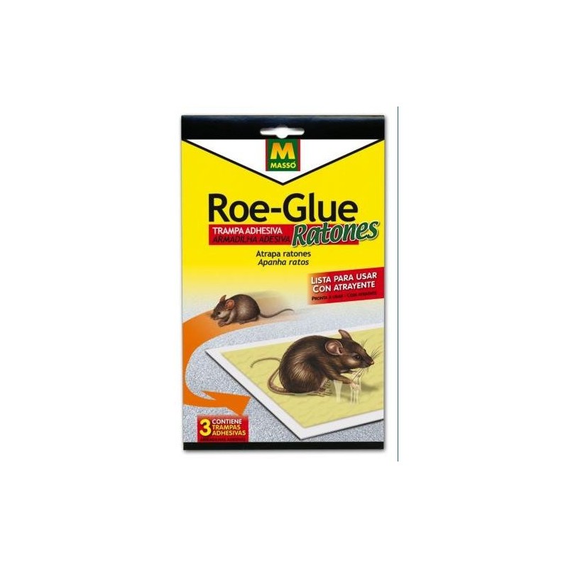 TRAMPA ADHESIVA RATONES ROE GLUE (3) 231185