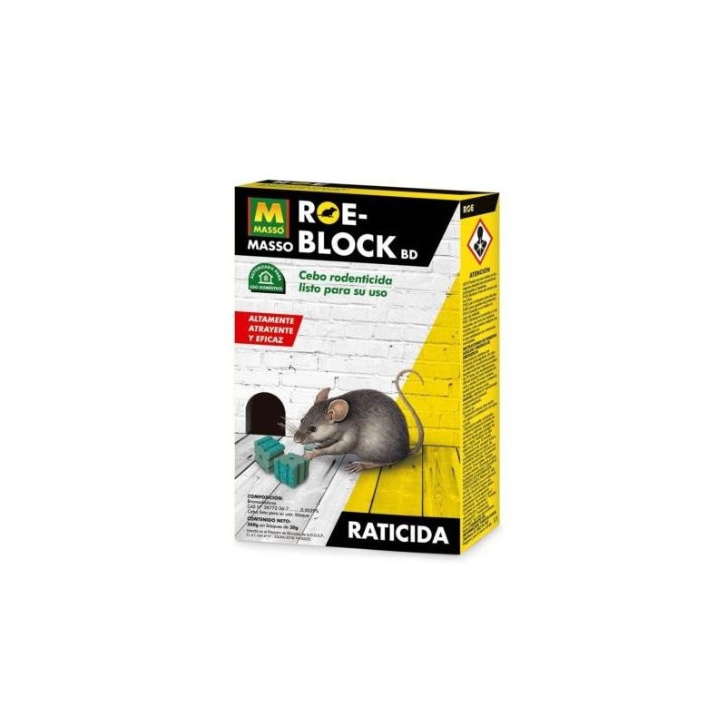 RATICIDA ROE BLOCK 260GR.  231534