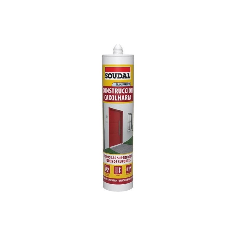 SILICONA CONSTRUCCION NEUTRA TRANSLUCIDO 290ML