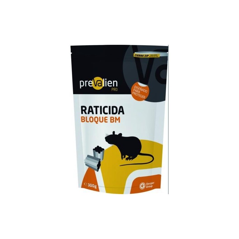 RATICIDA EN BLOQUE 300 GR. PREVALIEN