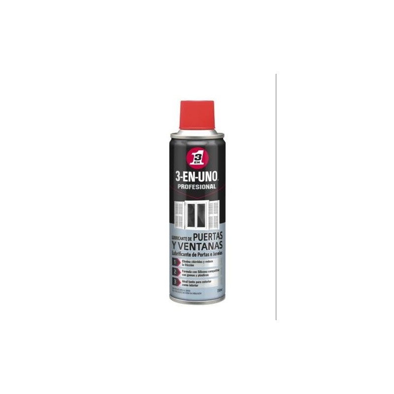 LUBRICANTE PUERTAS Y VENT. 3 EN 1  250ML. 341027