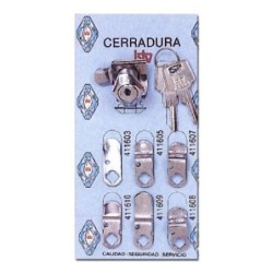 KIT CERRADURA N-1 CROMO 60001