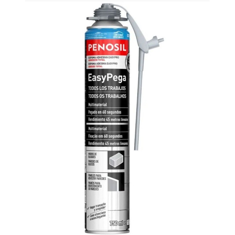 ESPUMA ADHESIVA 60 SEG. PENOSIL EASYPEGA 750 ML.