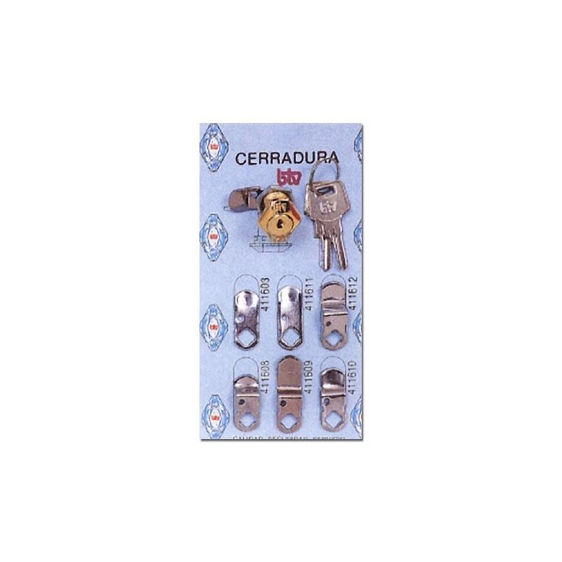 KIT CERRADURA N-2 ORO 60004