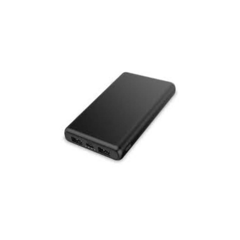 BATERIA EXTERNA POWER BANK 10000MAH USB NEGRA 10W