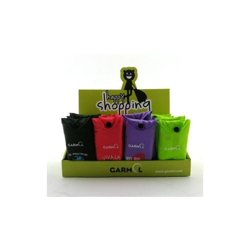 BOLSA DE MANO PLEGABLE COLORES SURTIDOS