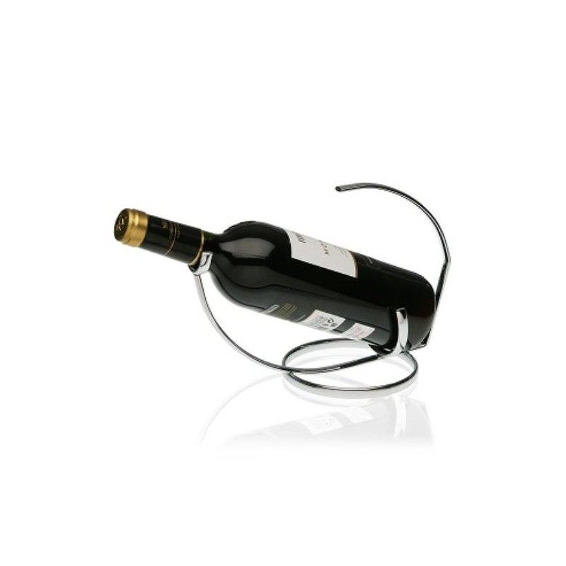 SOPORTE BOTELLA VINO CROMADO  10035270