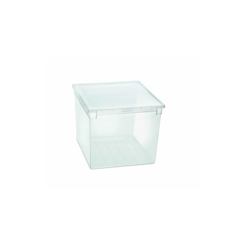 CAJA ORDENACION LIGHT BOX XXL 50 L. TRANSPARENTE