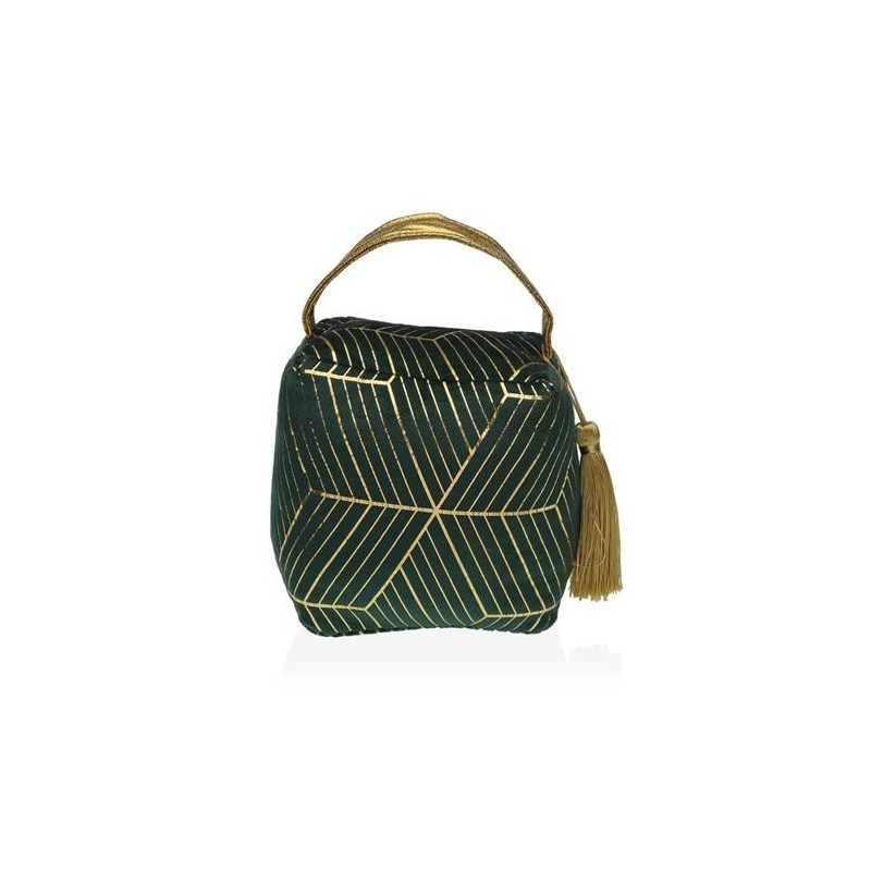 SUJETA PUERTAS BAG VERDE Y ORO