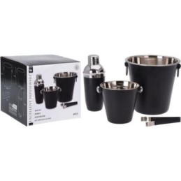 SET 4 PIEZAS COCTEL INOX...