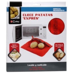 CUECE PATATAS MICROONDAS...