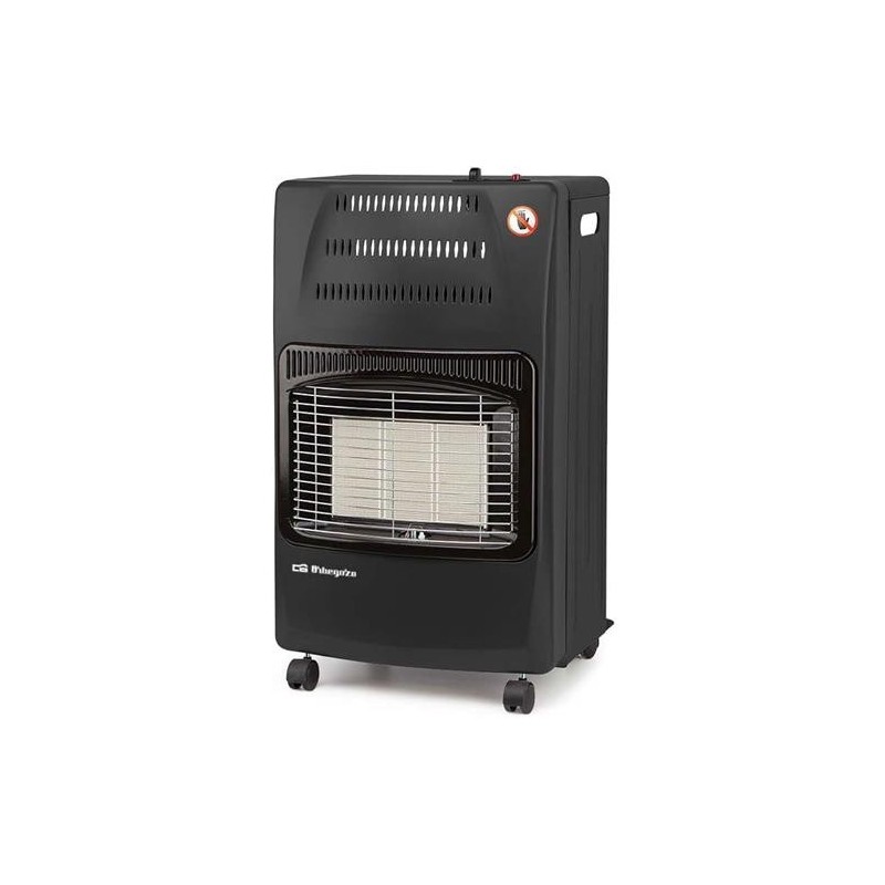 ESTUFA GAS ORBEGOZO 4200W PLEGABLE NEGRO HCE 60