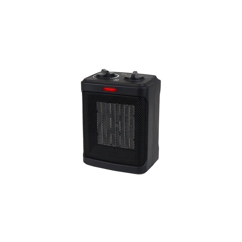 CALEFACTOR CERAMICO NEGRO 1500W 230V JCTC1920