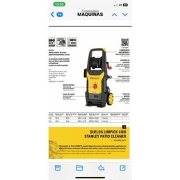 HIDROLIMPIADORA STANLEY 150...