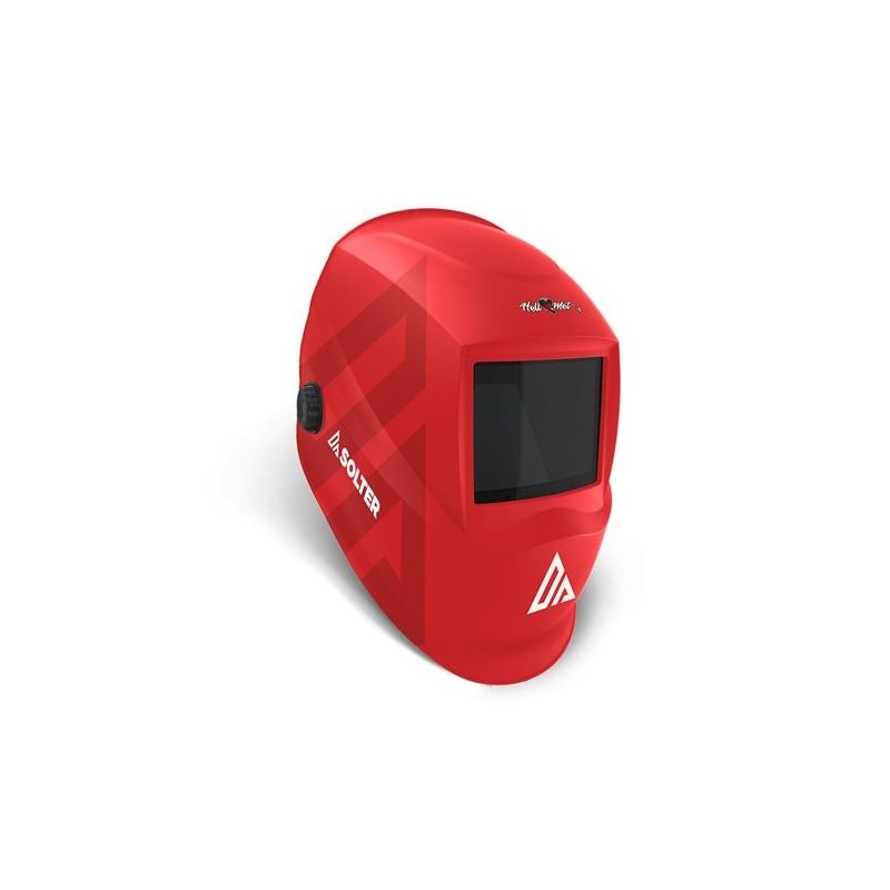 PANTALLA ELECTRONICA HELLMET R-05 ROJO 10487