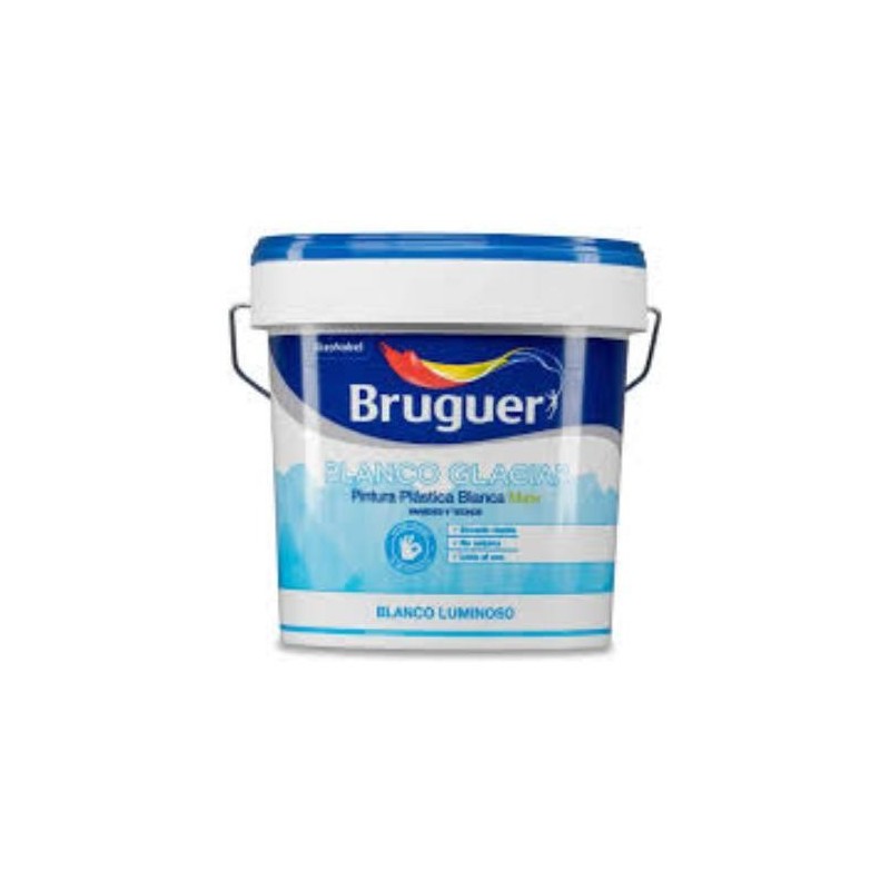 PINTURA PLASTICA BLANCO GLACIAR MATE 4L 5208049