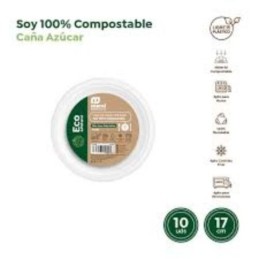 PLATO LLANO POSTRE 17CM...